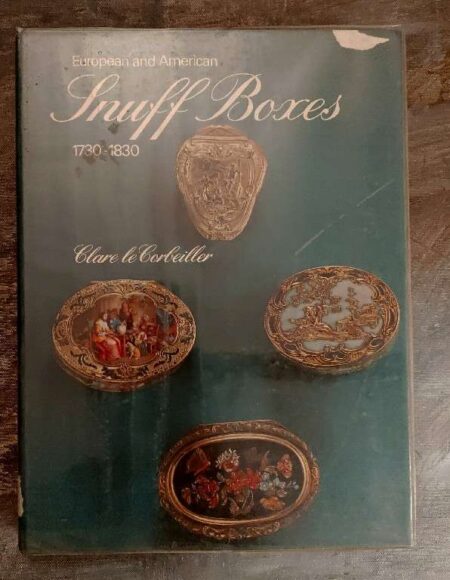 European and American snuff boxes 1730-1830