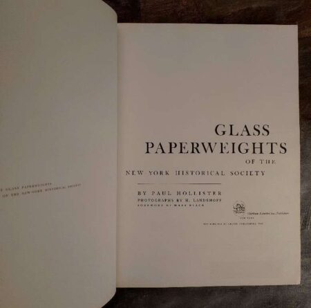 Glass paperweights of the new york historical society