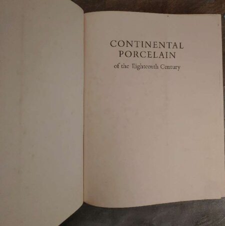 Continental porcelain of the eighteenth century