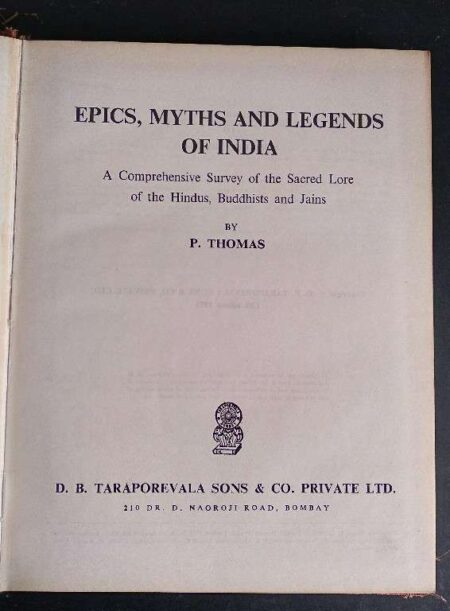 Epic, Myths And Legends of India