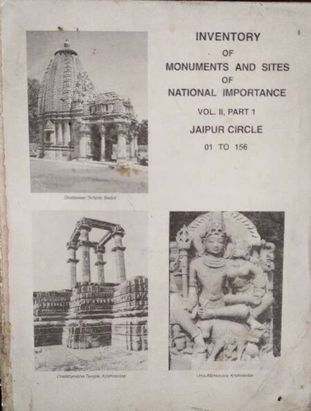 INVENTORY OF MONUMENTS AND SITES OF NATIONAL IMPORTANCE VALOUME 2 PART 1