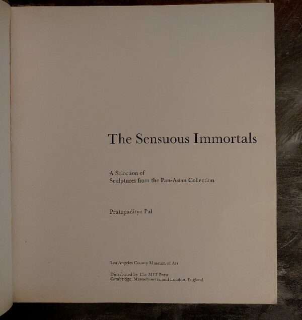The sensuous Immortals