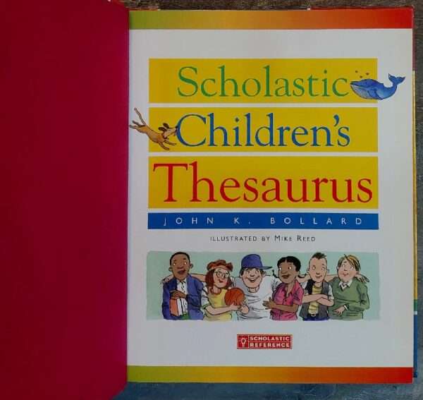 Scholastic children's thesaurus