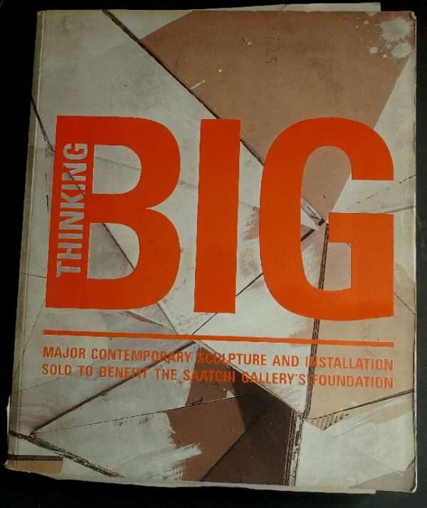 Big thinking major contemporary sculpture and installation sold to benefit the satchi gallery's