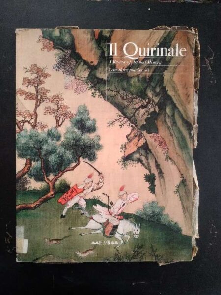 I 1 Quirinale A Reviw of Art and History Year Three Number Six