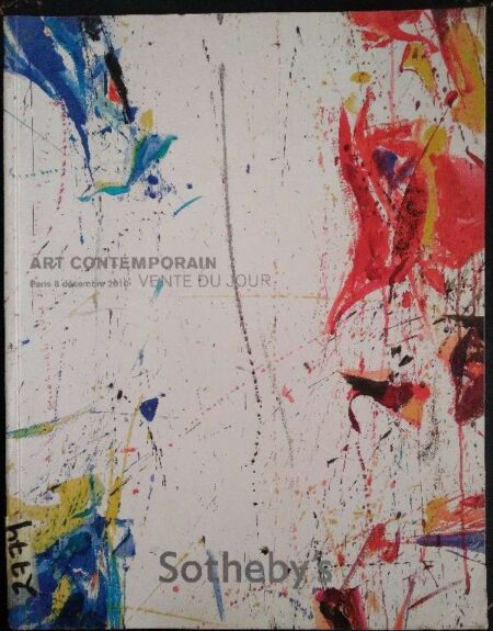 Art Contemporain Paris 8 December 2010 Vente Du Jour