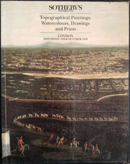 Sotheby's topographical painting, watercolors, drawings and prints london