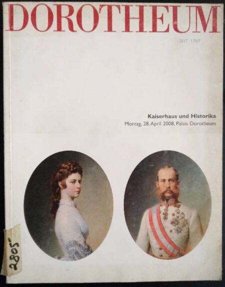 Dorotheum, SEIT 1707, Kaiserhaus und Historika , Montang , 28 april 2008, palais dorotheum