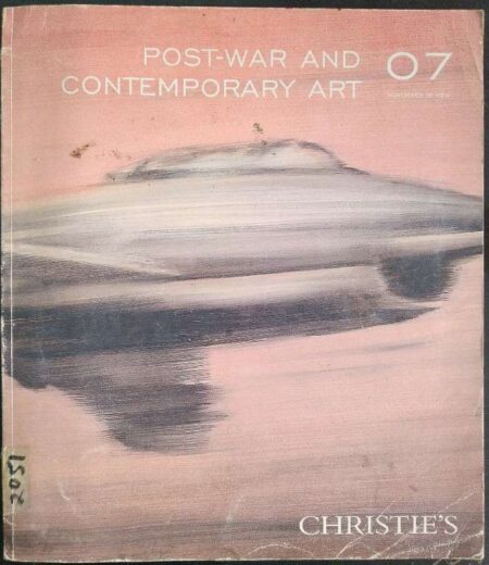 Christie's postwar and contemporary art 07 november review