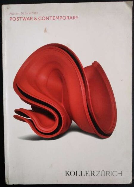 Auction: 30 june 2018 Postwar & Contemporary Koller Zurich