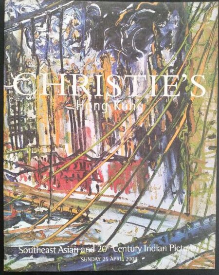 Christie's Hong Kong Southern Asian And 20th Century Indian Picture Sunday 25 April 2004
