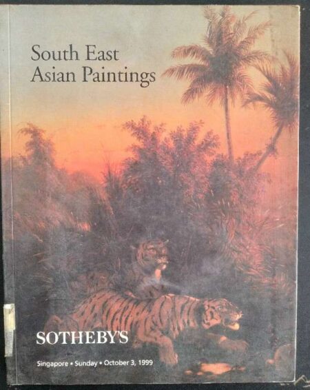Sotheby's South East Asian Paintings Singapore Sunday Octber 3, 1999