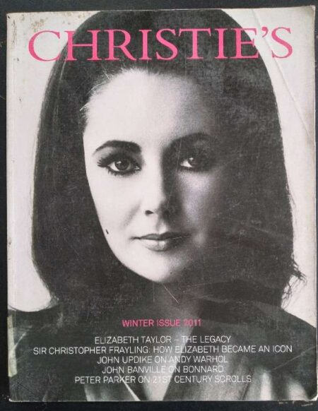 Christie's The Conversation Discourses Across The History of Art And Culture At Christie's This Season Winter Issue 2011
