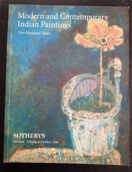 Sotheby's Modern And Contemporary Indian Painting One Hundred Years Lodon Tuesday 8 October 1996
