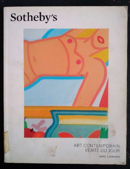 Sortheby's Art Contemporain Vente Du Jour Paris 3 Juin 2015