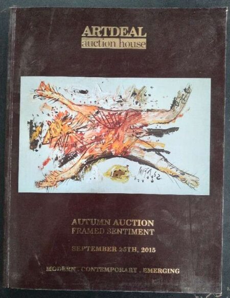 Artdeal Auction House Autumn Auction Framed Sentiment September 25th, 2015 Modern Contemporary Emerging