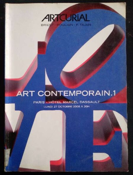 Artcurial Briest Populain F.tajan Art Contemporain.1 Paris Hotel Marcel Dassault Lundi 27 October A 20H