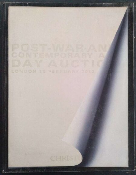 Christie's Postwar And Contemporary Art Day Auction Wednesday 15 February 2012