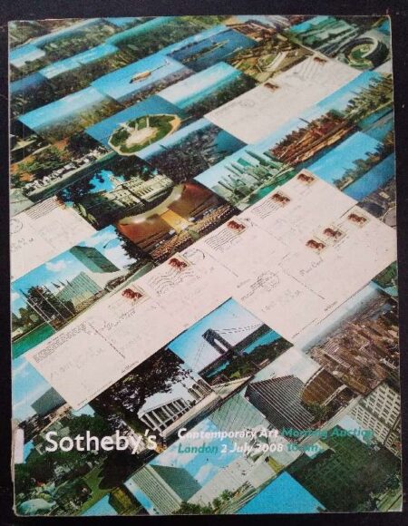 Sotheby's Contemporary Art Morning Auction Lonodon 2 July 2008 At 10 am