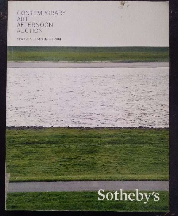 Sotheby's Contemporary Art Afternoon Auction New York 12 November 2014