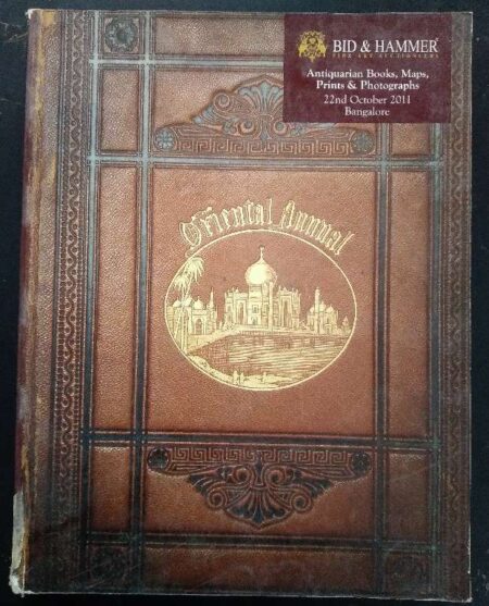 Bid & Hammer Antiqurain Books, Maps, Prints & Photographs 22nd October 2011 Bangalore