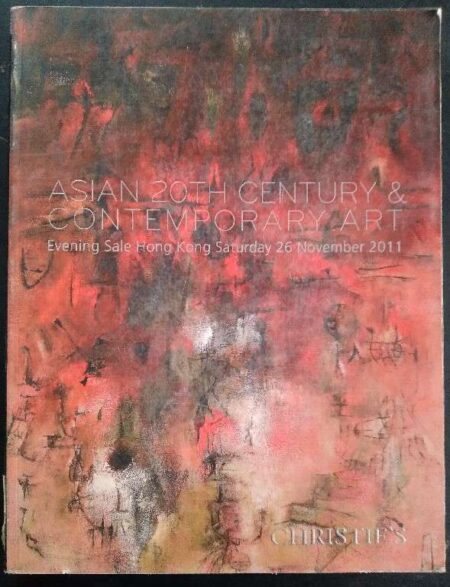 Christie's Asasin 20th Century Contemporary Art Evening Sale Hong Kong Saturday 26 November 2011