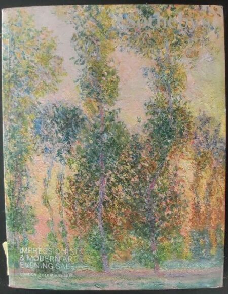 Sotheby's Impressionist & Modern Art Evening Sale London 3 February 2015