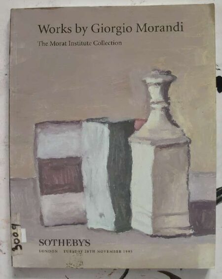 Sorthby's Works By Giorgio Morandi The Morat Institure Collection London Tuesday 28th November 1995
