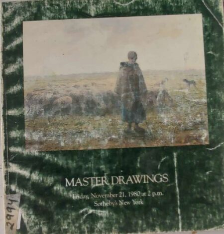 Master Drawing Friday November 21, 1980 At 2 PM Sotheby's New York