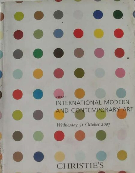 Dubai International Modern And Contemporary Art Wednesday 31 October 2007 Christie's