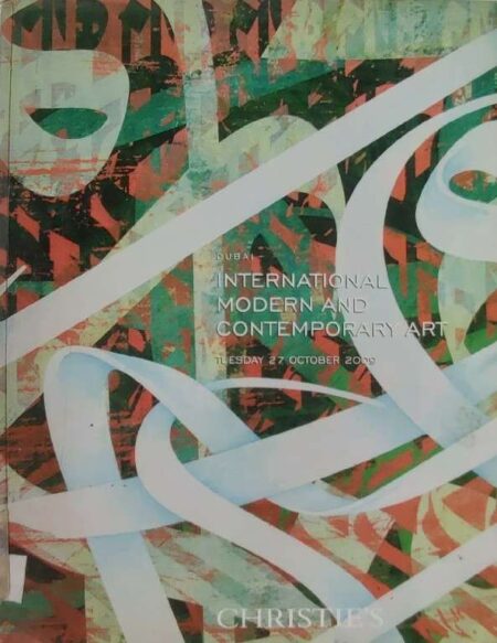Christie's Dubai International Modren And Contemporary Art Tuesday 27 October 2009
