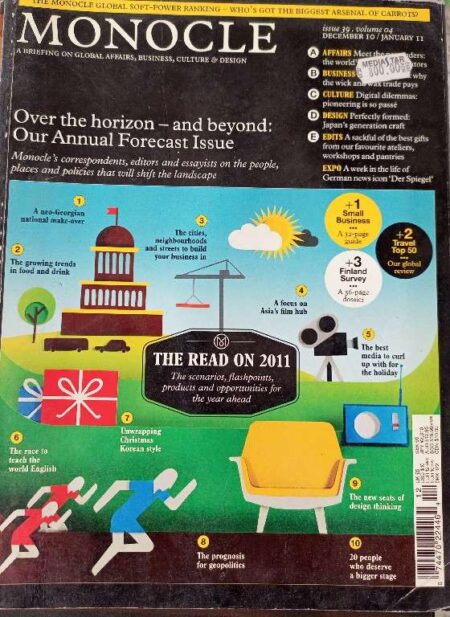 Monocle A Briefing On Global Affais, Business, Culture & Design