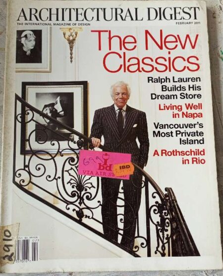 Architectural Digest February 2011