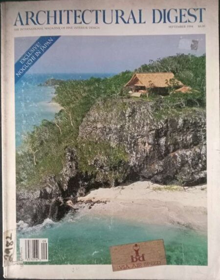 Architectural Digest The International Magazine of Fine Interior Design September 1994