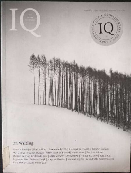 The Indian Quarterly Complimentary Copy