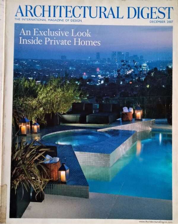Architectural digest Dec. 2007