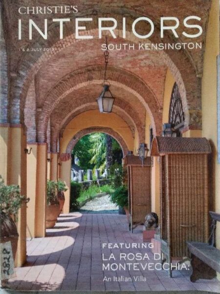 Christie's Interiors 1 & 2 July 2013