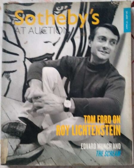 Sothey's At Auction Tom Ford Roy Lichtenstein Edvard Munch And The Scream 26 April - 17 May