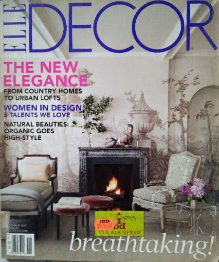 Elle Décor The New Elegance From Country Homes To Urban Lofts Breathtaking! November 2010