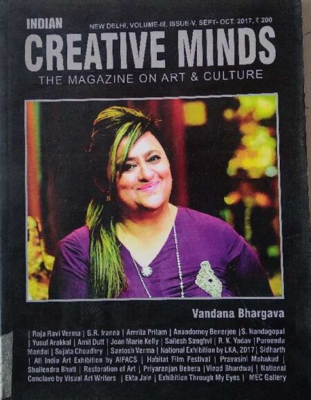 Indian Creative Minds new, Volume 3, issue 5, sept. -octob. 2017