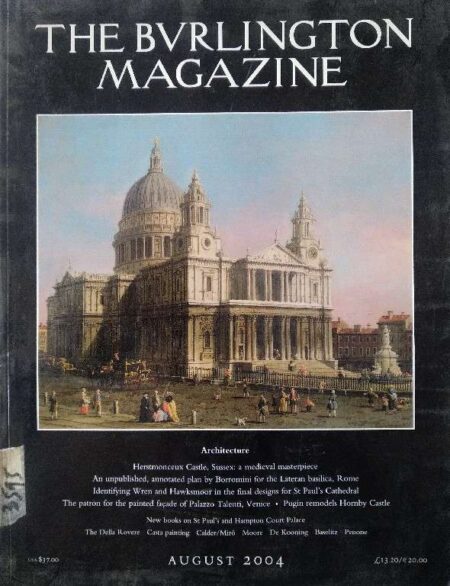 The Bvrlington Magazine aug 2004