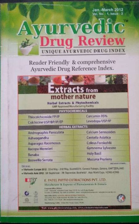 Ayurvedic Drug Review