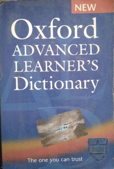 Oxford Advanced Learner's Dictionary
