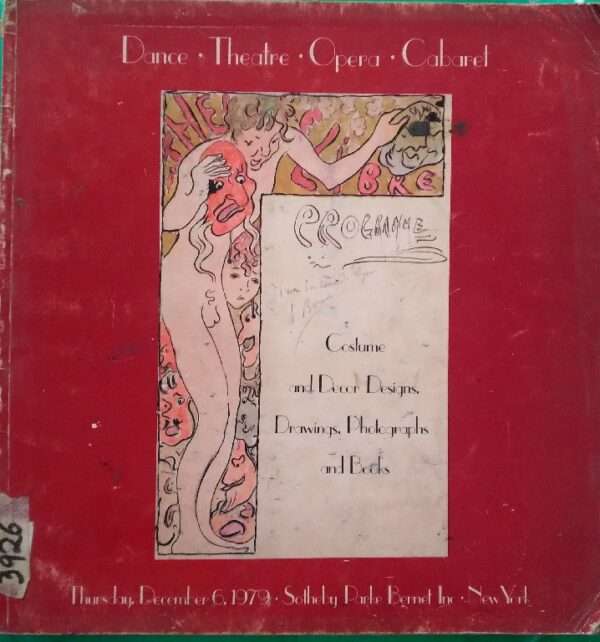 Dance, Costume, and décor design, drawings photographs and books , Thursday 6 Dec. 1979, Sotheby's New York