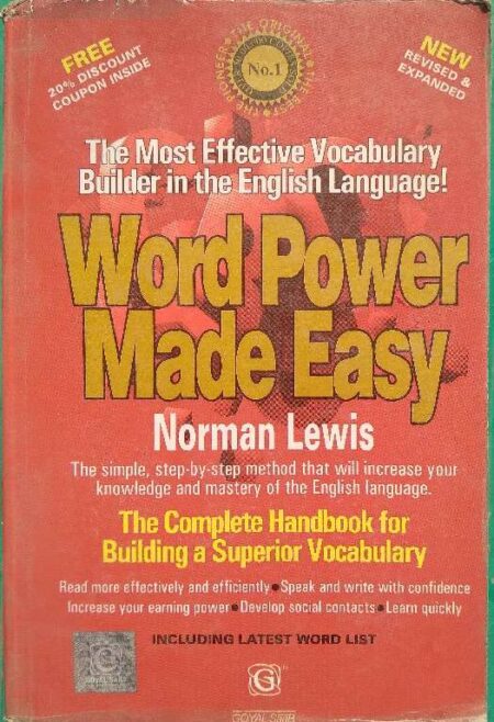 Word Power Made Ease Normal Lewis The Complete Handbok For Building A Superior Vocabulary