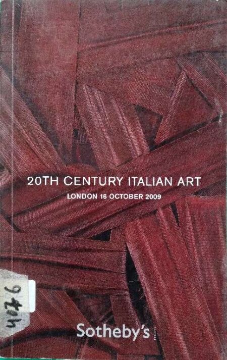 Sotheby's Century Italian Art London 16 October 2009