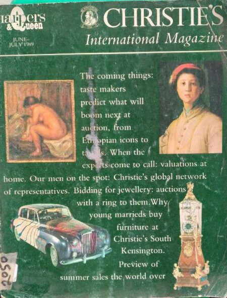 Christie's International Magazine June - July 1989