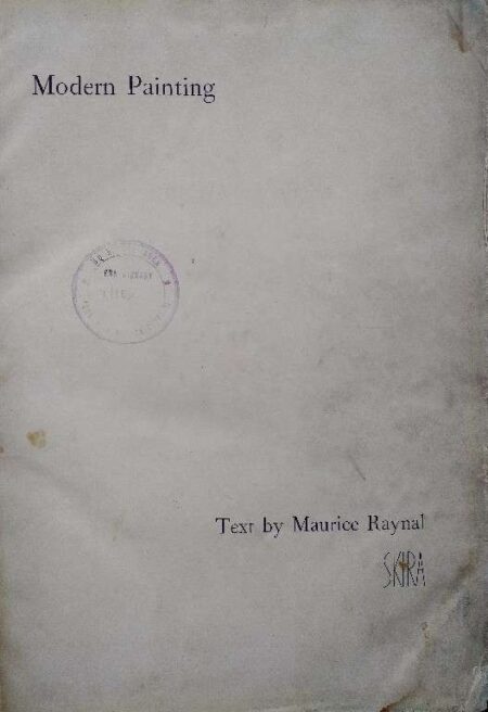 Modern Painting Text By Maurice Raynal