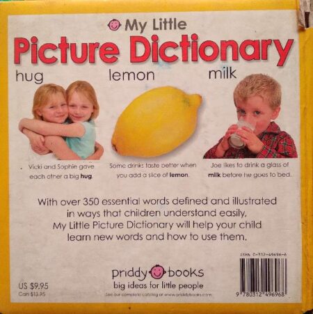 My Little Picute Dictionary Priddy Books Big ideas For Little People