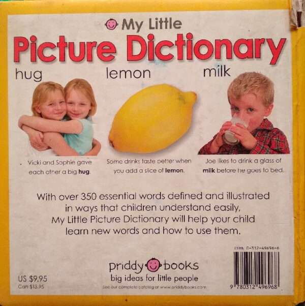My Little Picute Dictionary Priddy Books Big ideas For Little People